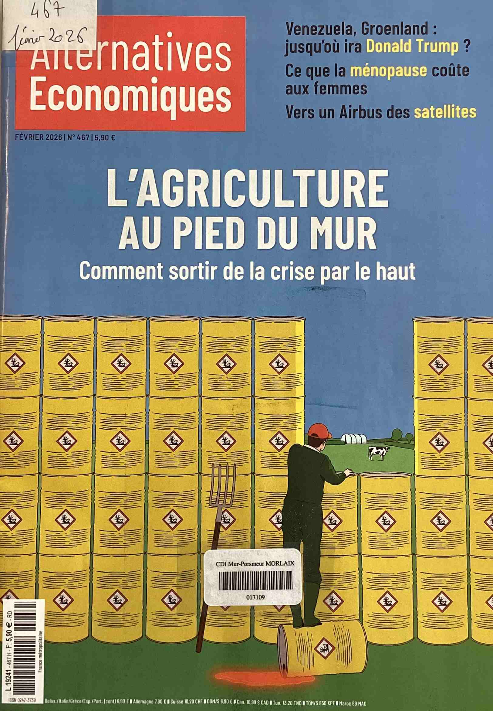 Alternatives Economiques, février 2026, n°467 Alternatives Economiques
