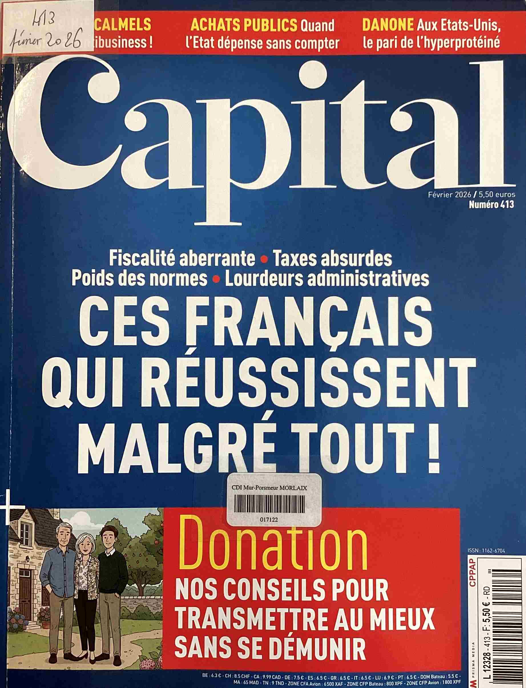Capital, février 2026, n°413 Capital