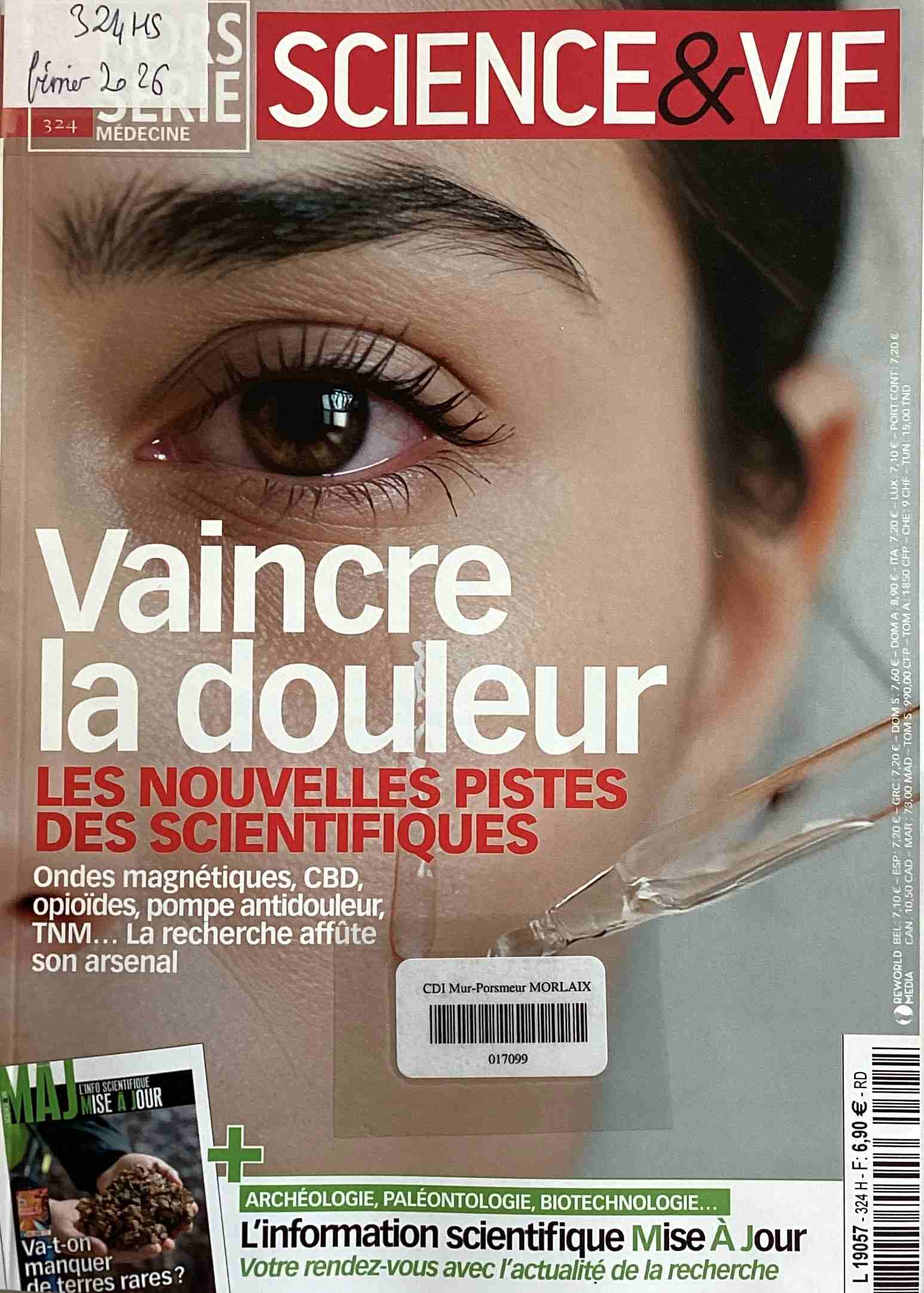 Science et Vie, février 2026, n°324HS Science et Vie