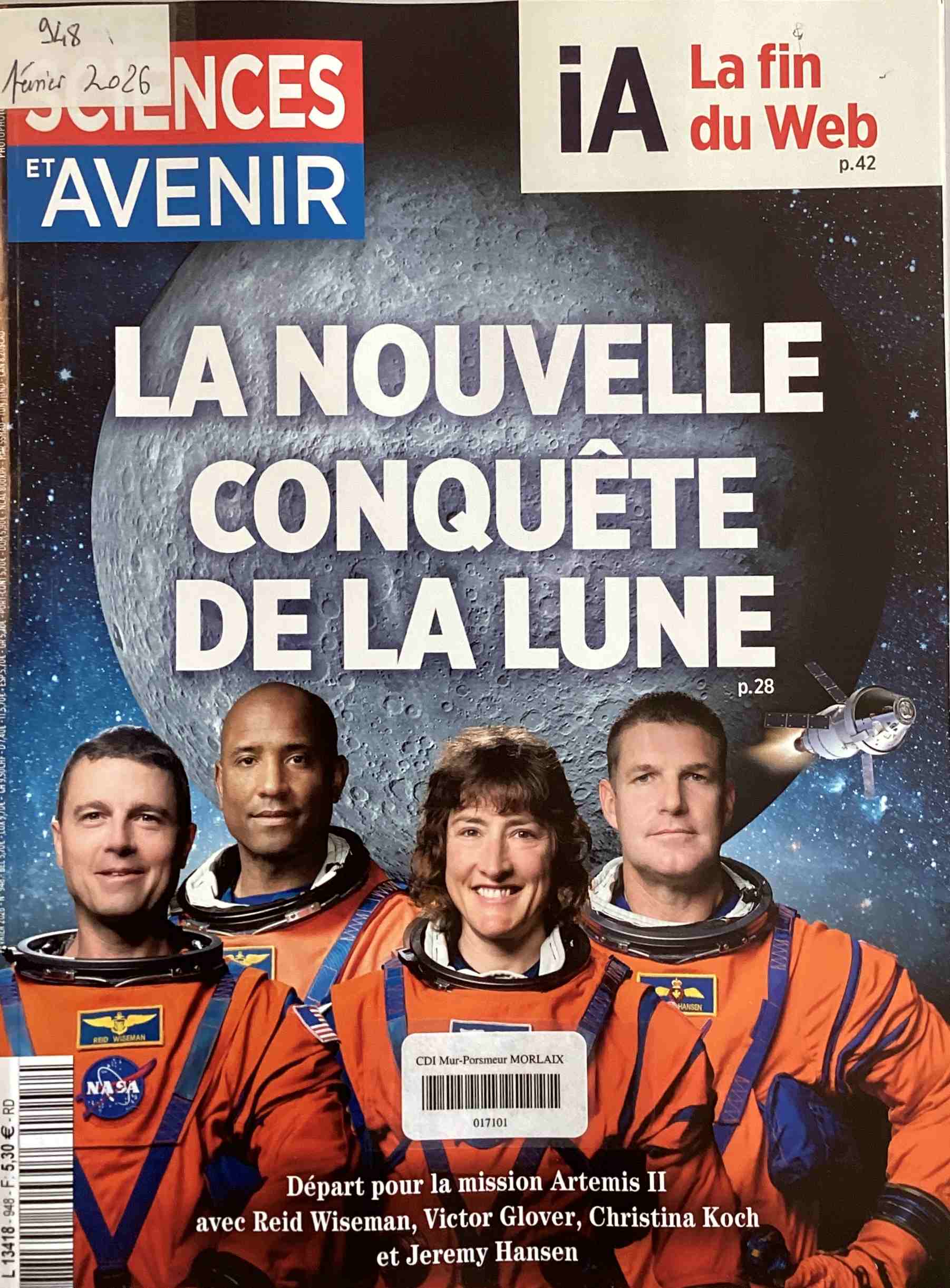 Sciences et avenir, février 2026, n°948 Sciences et avenir
