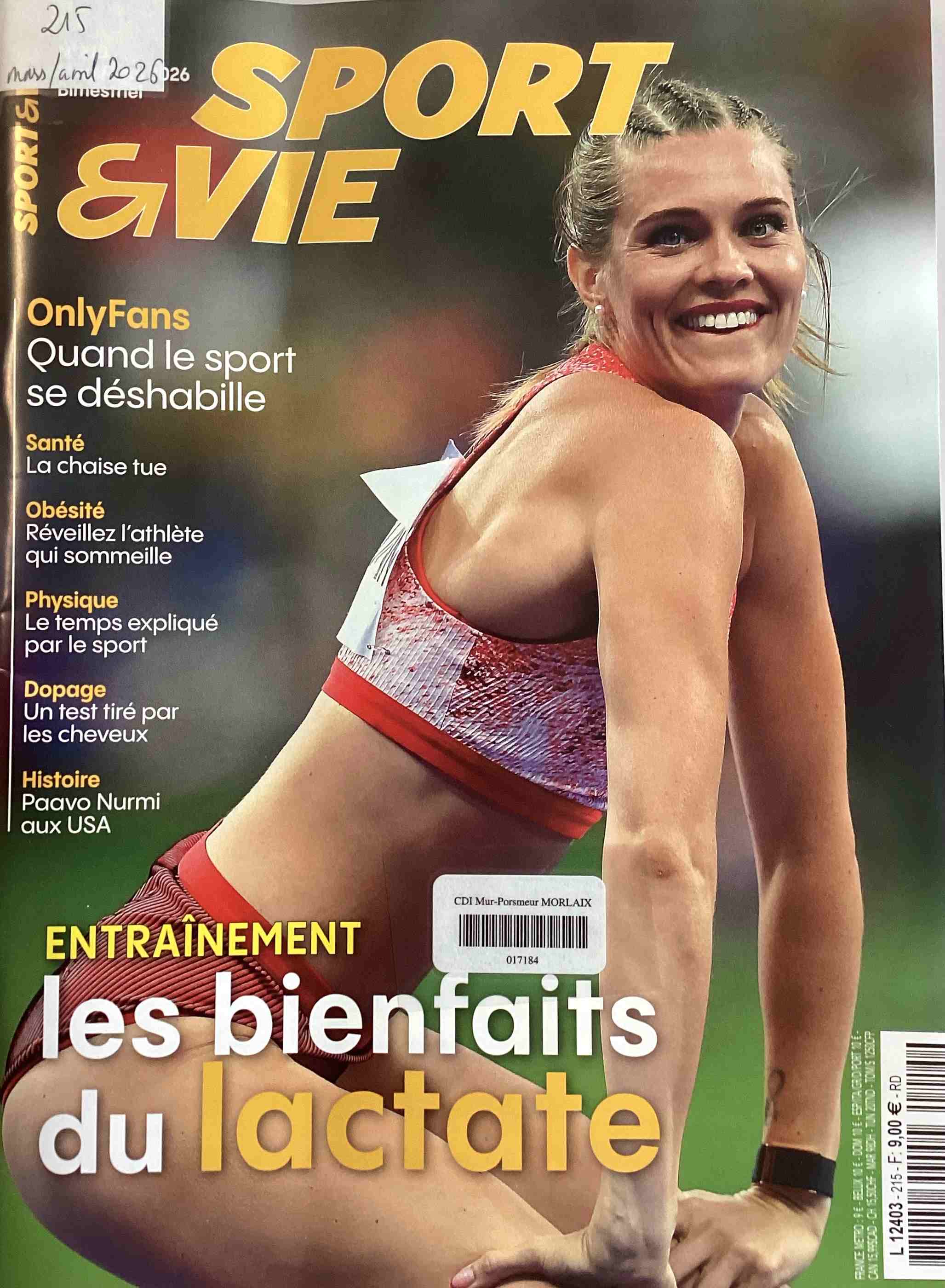Sport et Vie, mars-avril 2026, n°215 Sport et vie
