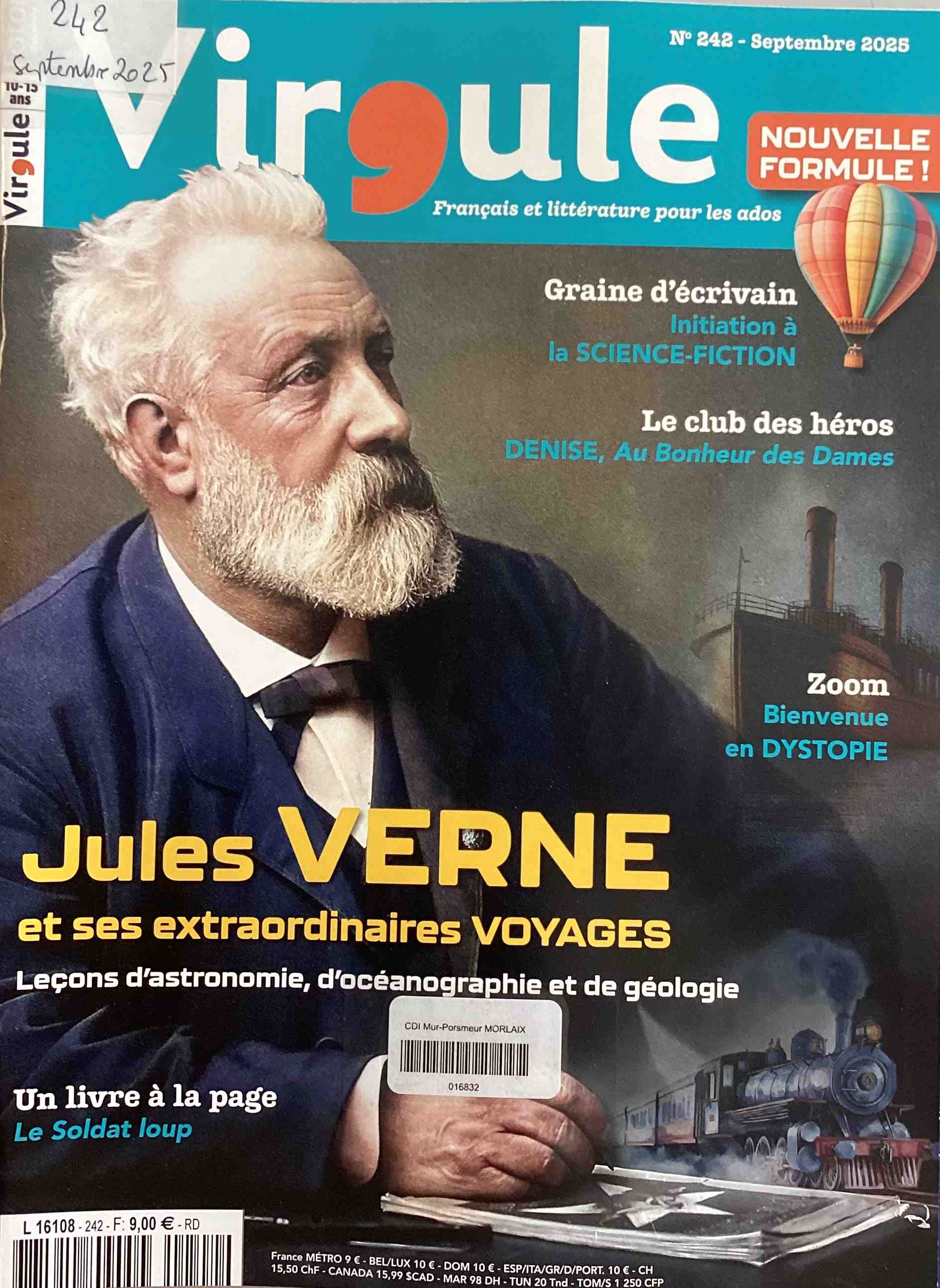 Virgule, septembre 2025, n°242 Virgule