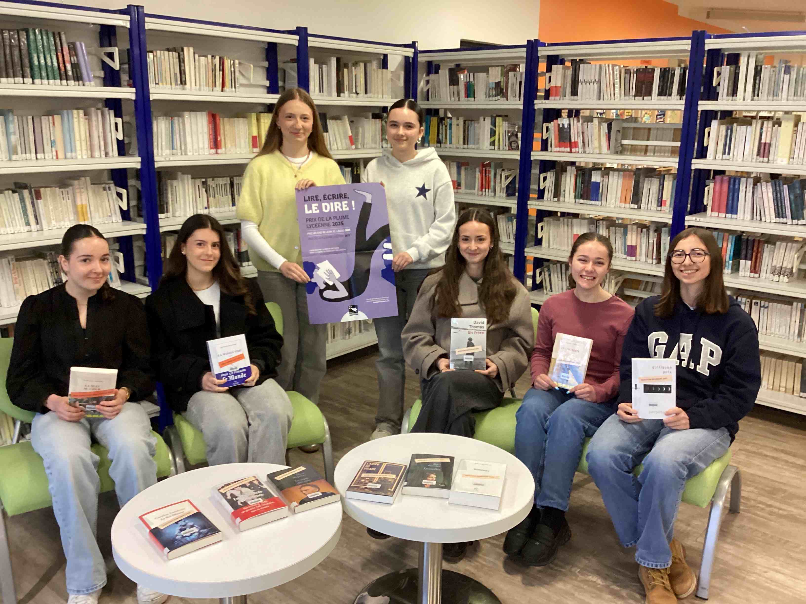 Participantes au prix Plume lycéenne